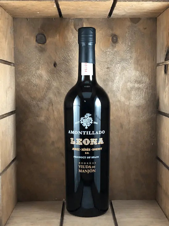 Vino amontillado Leona viuda de manjón