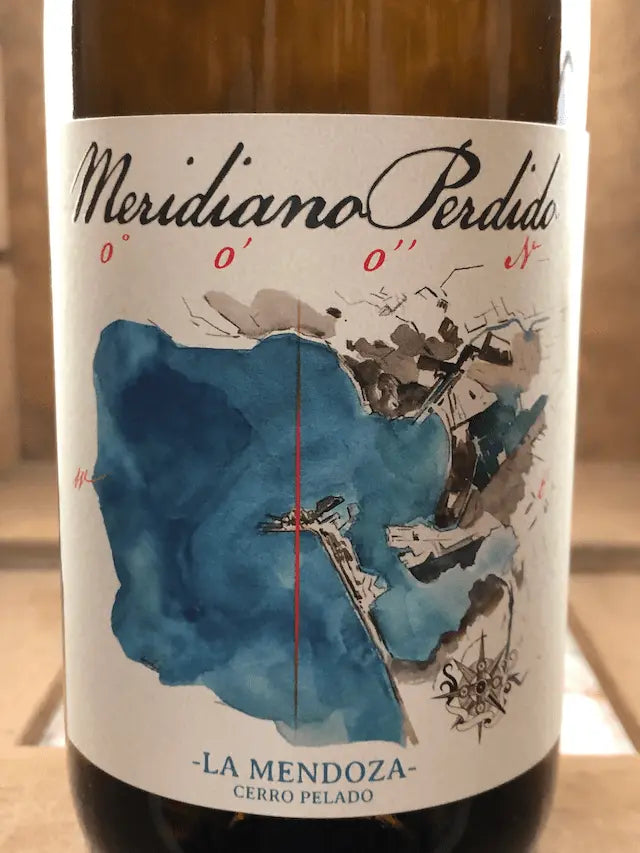 Vino de pasto meridiano perdido etiqueta frontal
