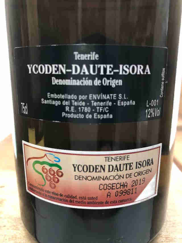 Contra de Botella de Benje blanco