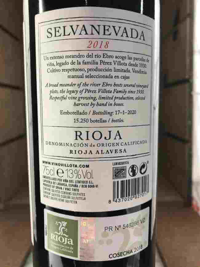 Contra Botella Selvanevada