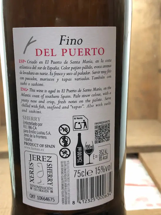 Lustau fino del puerto