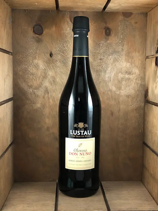 Botella de oloroso lustau don nuño
