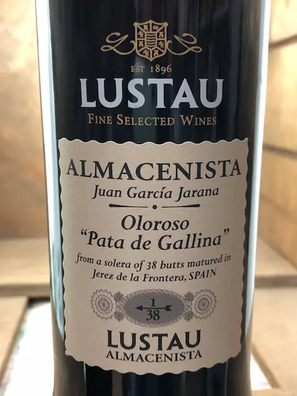Oloroso pata de gallina de almacenista jarana 