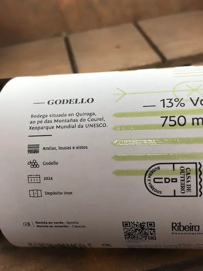 vino godello blanco casa de outeiro