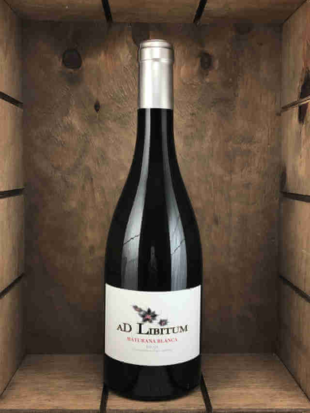 Botella de ad Libitum Maturana blanca