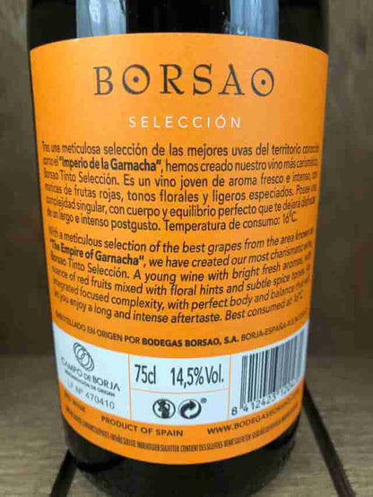 Borsao selección contra