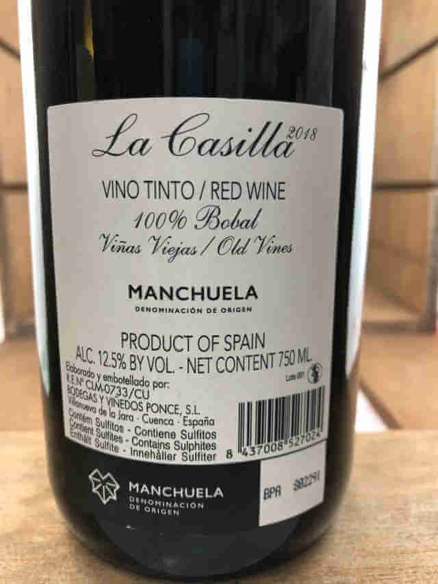 Contra de Botella de La Casilla