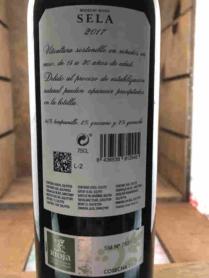 Contra botella de vino Sela