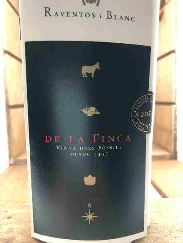 Etiqueta de Raventos de la finca