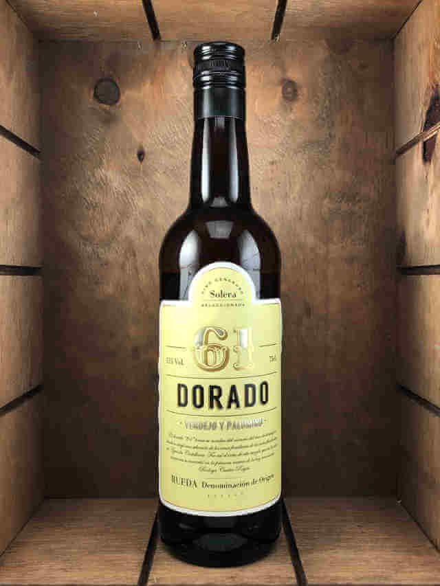 Botella dorado 61