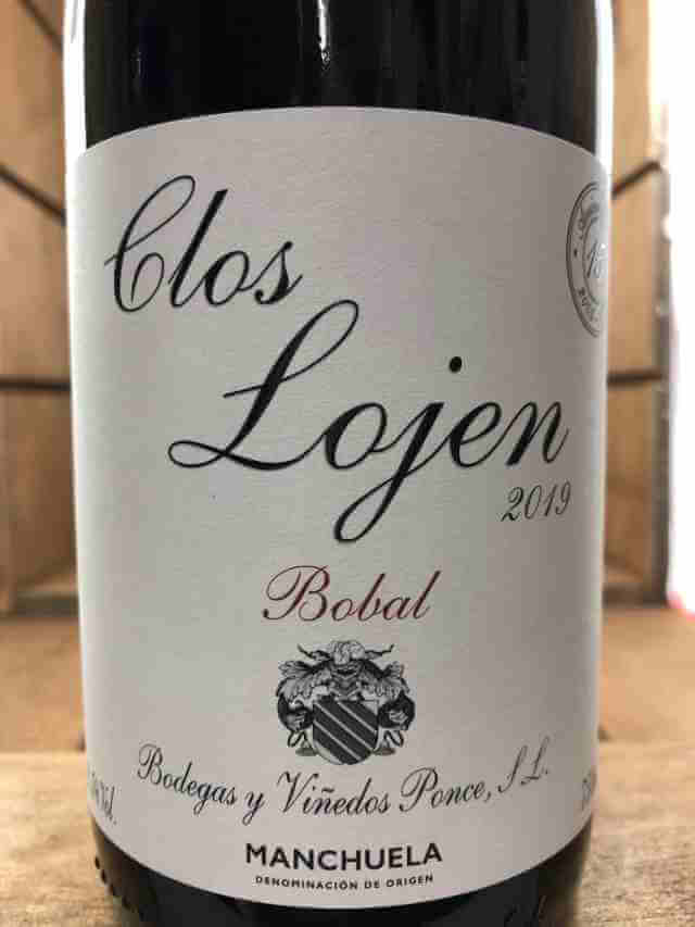 Etiqueta de Botella de vino Clos Lojen