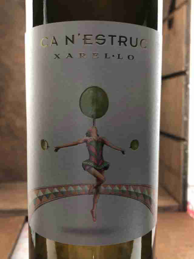 Etiqueta  botella Ca N´estruc Xarello