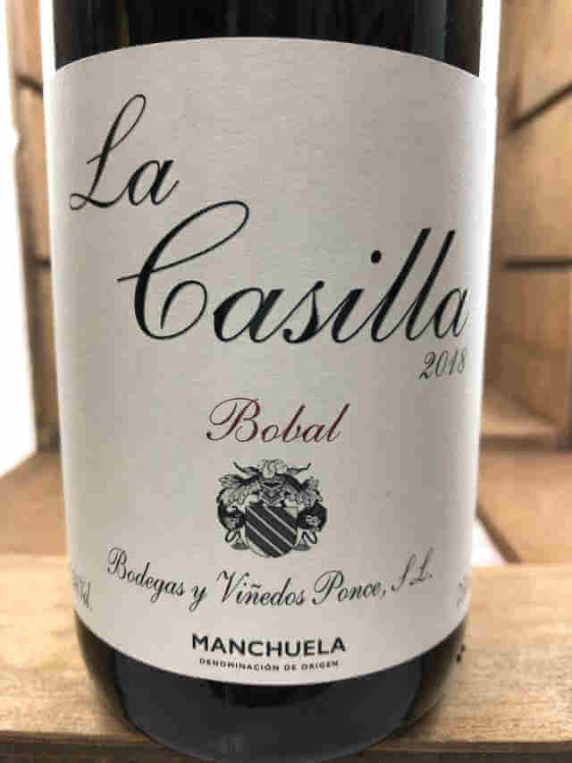 Etiqueta de Botella de La Casilla