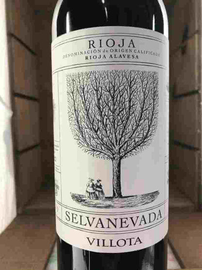 Etiqueta Botella Selvanevada