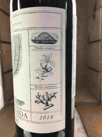 Lateral izquierdo etiqueta Selvanevada