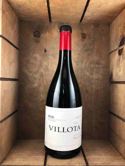 Botella de vino Villota