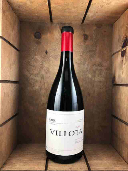 Botella de vino Villota