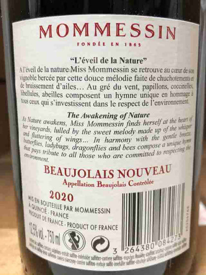 Contra Mommessin Beaujolais nouveau
