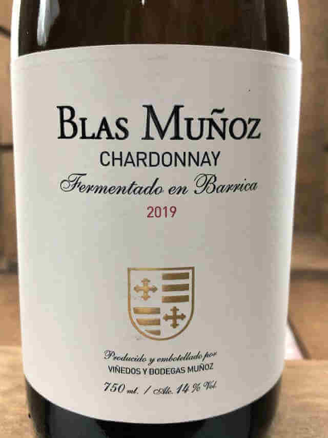 Etiqueta de Botella de Blas Muñoz