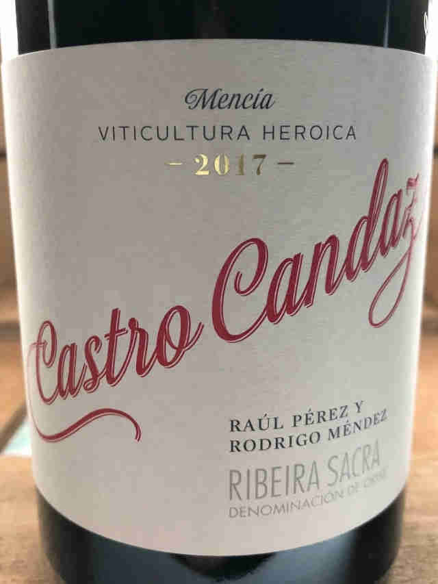 Etiqueta de Botella  de Castro Candaz