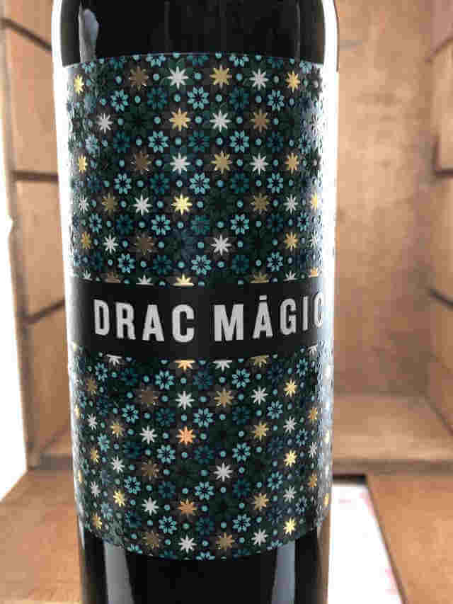 Etiqueta de Botella de Drac Magic