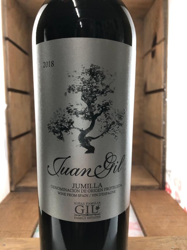 Juan Gil plata etiqueta